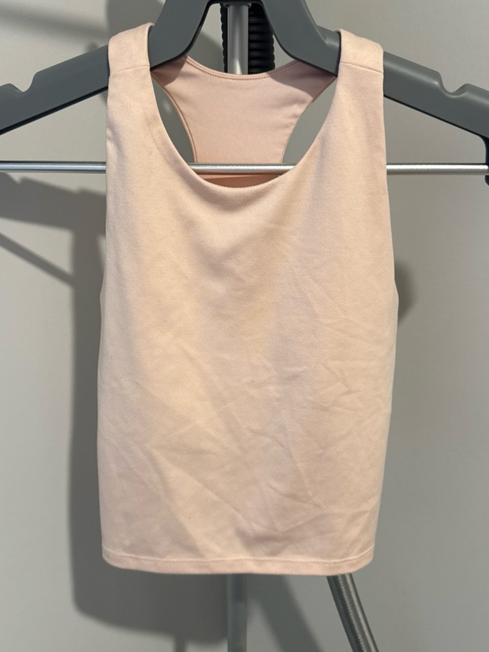 DSG Blush Pink Racerback Crop Tank